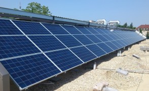 18 kW napelemes rendszer Pécs Vérellátó Központ