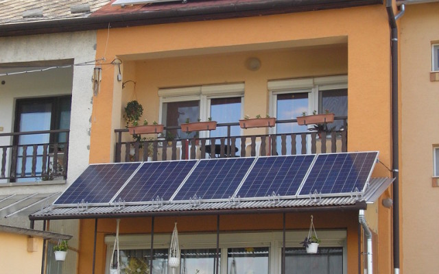 3,84 kW teljesítményű napelemes rendszer Siklós